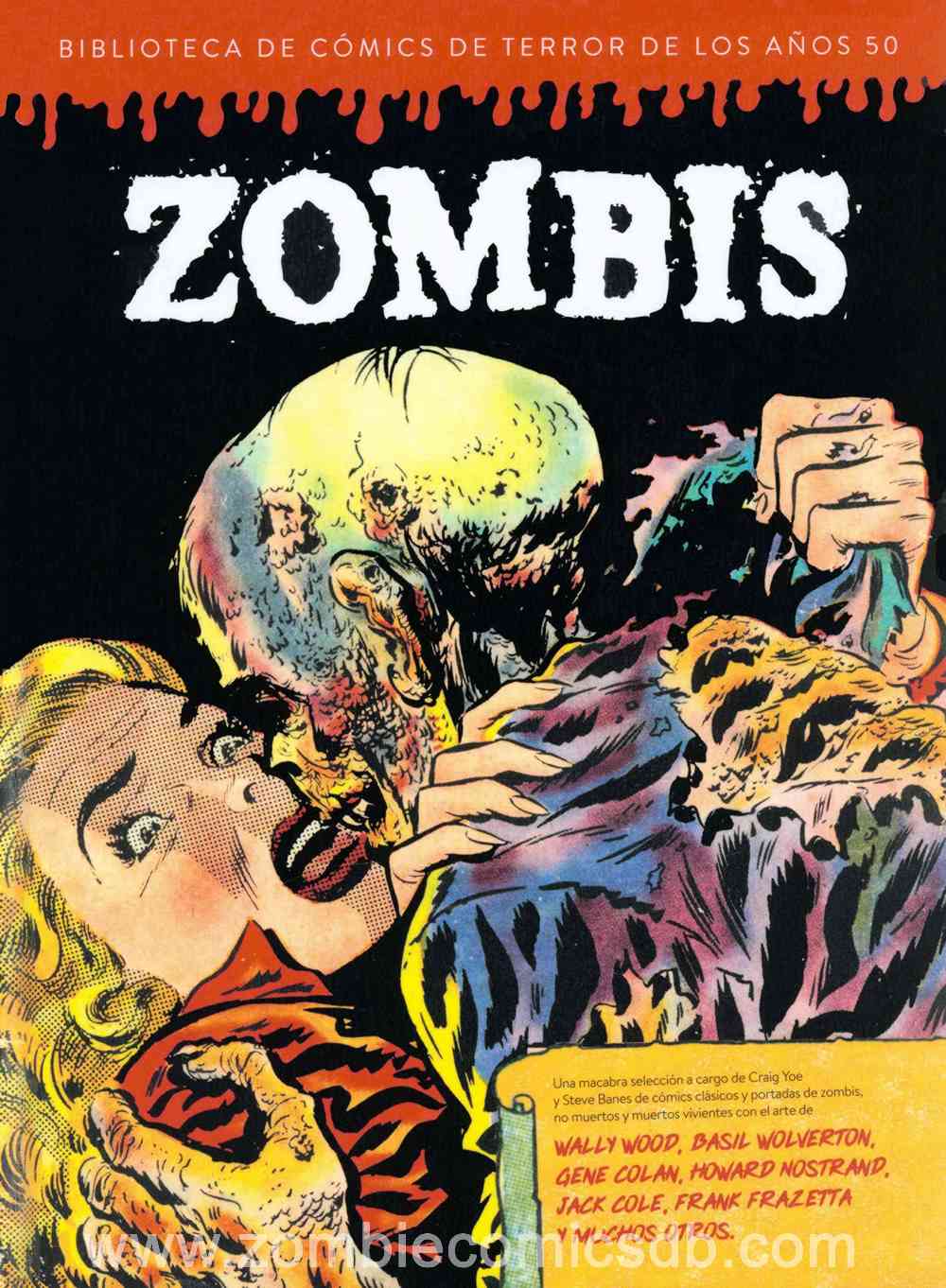 Biblioteca de comics de terror de los años 50: Zombis
