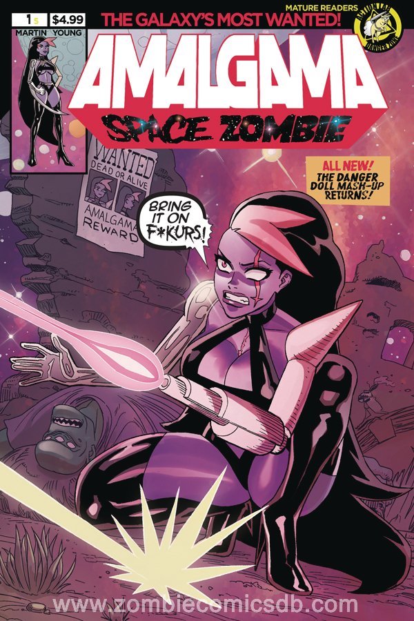 Amalgama Space Zombie: The Galaxy's Most Wanted