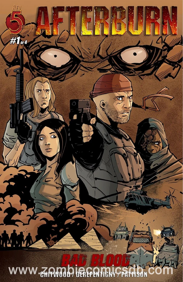 Afterburn: Bad Blood Red 5 Comics 2025